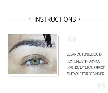 Four-head Eyebrow Pencil Liquid Eyebrow Pencil Tattoo Eyebrow Pencil Eyebrow Pencil 4-head Eyebrow Pencil Four-jaw Eyebrow Pencil