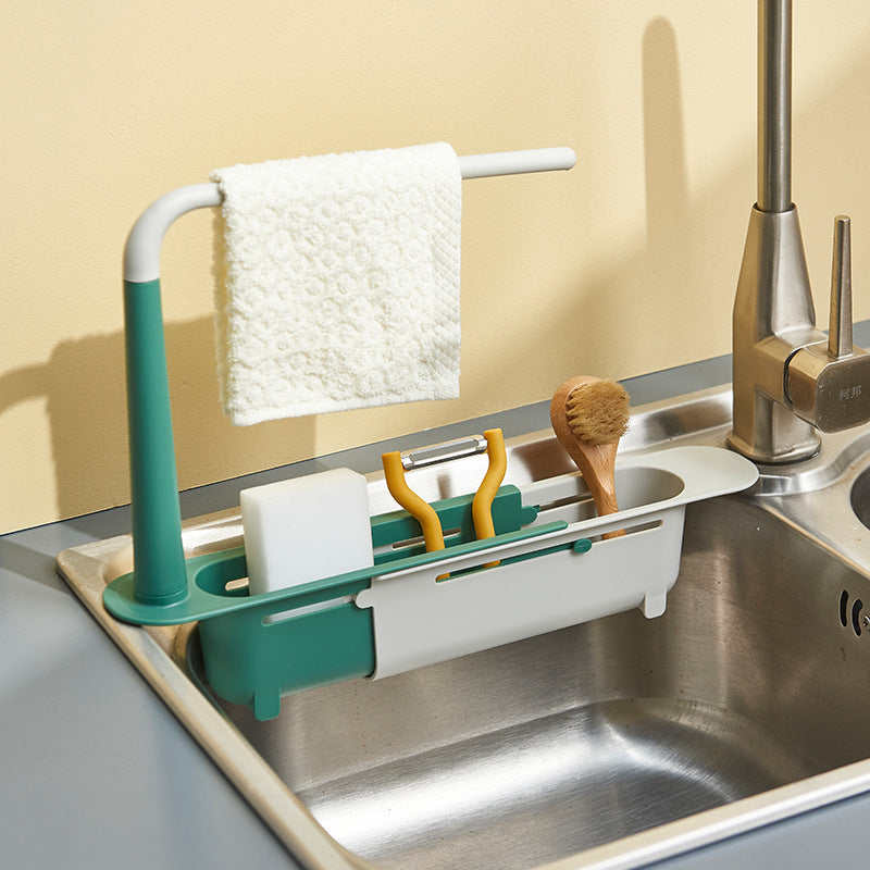 Sink Shelf Rag Rack