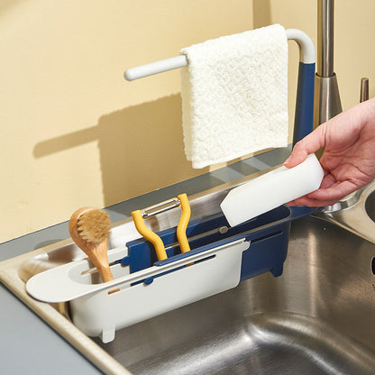 Sink Shelf Rag Rack